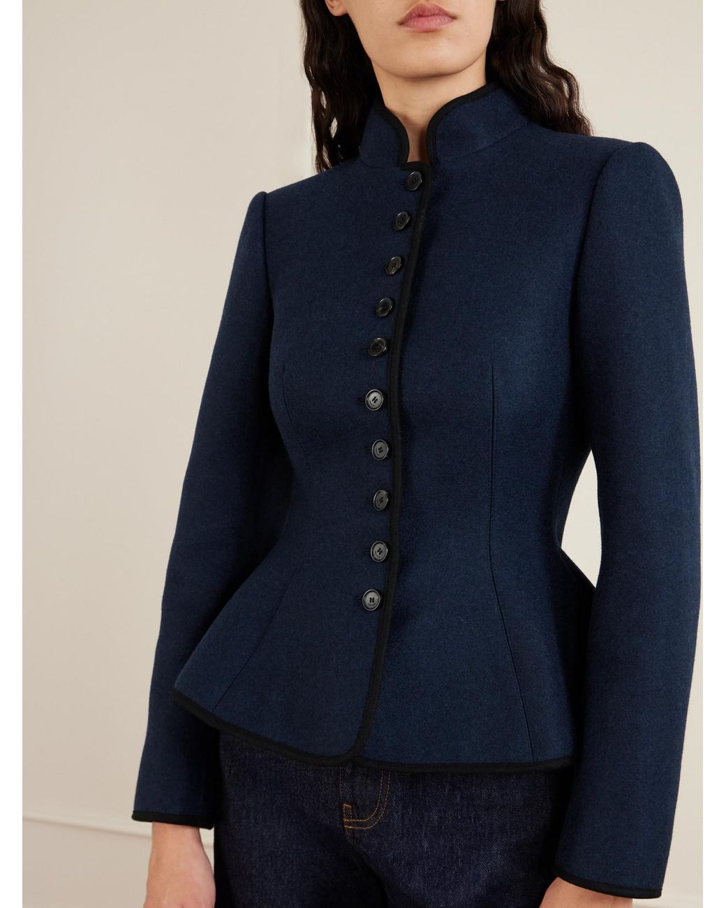 Loro Piana Blue Cashmere Jacket