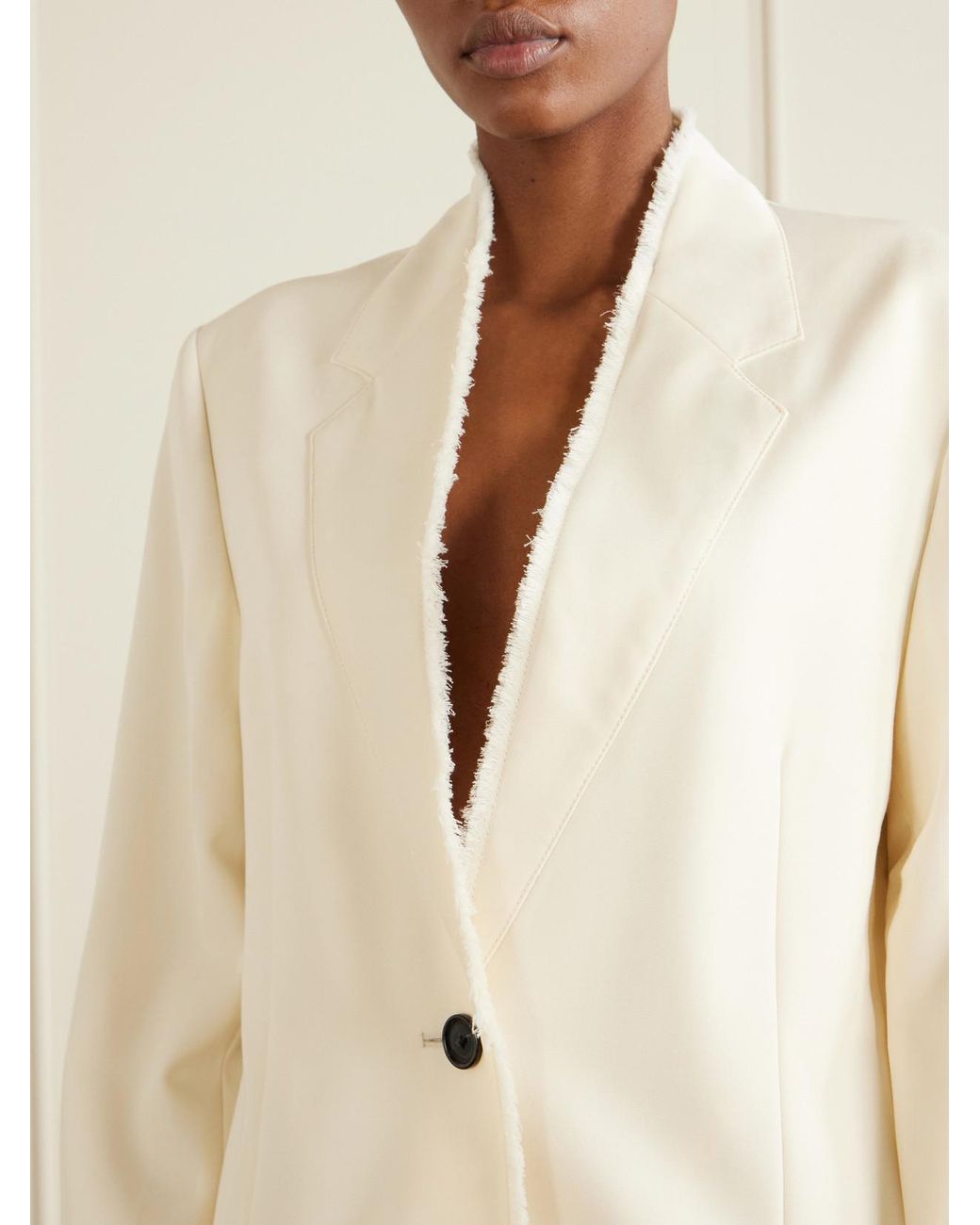 Totême Natural Wool Blazer