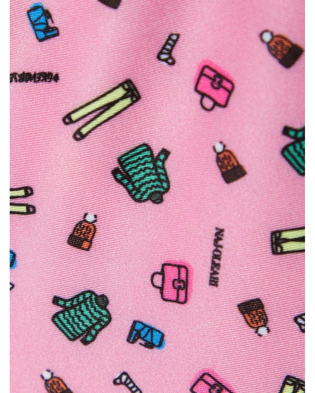 Moncler Genius Pink 3 Moncler Grenoble Printed Stretch-Jersey Stirrup Pants