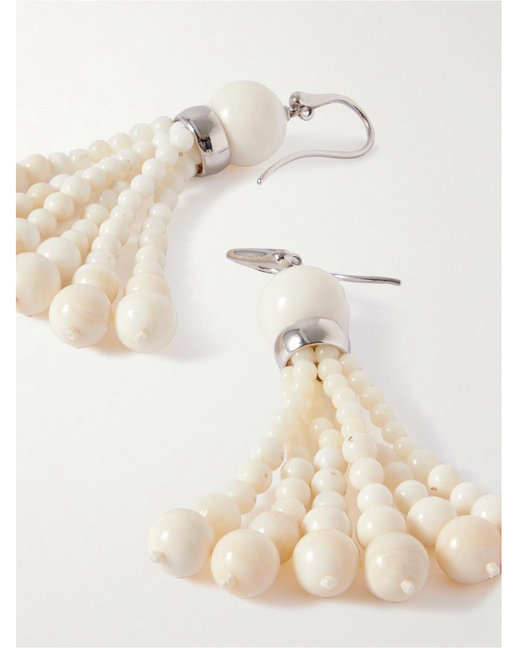 Le Sundial Natural Venice Opera Stone Earrings
