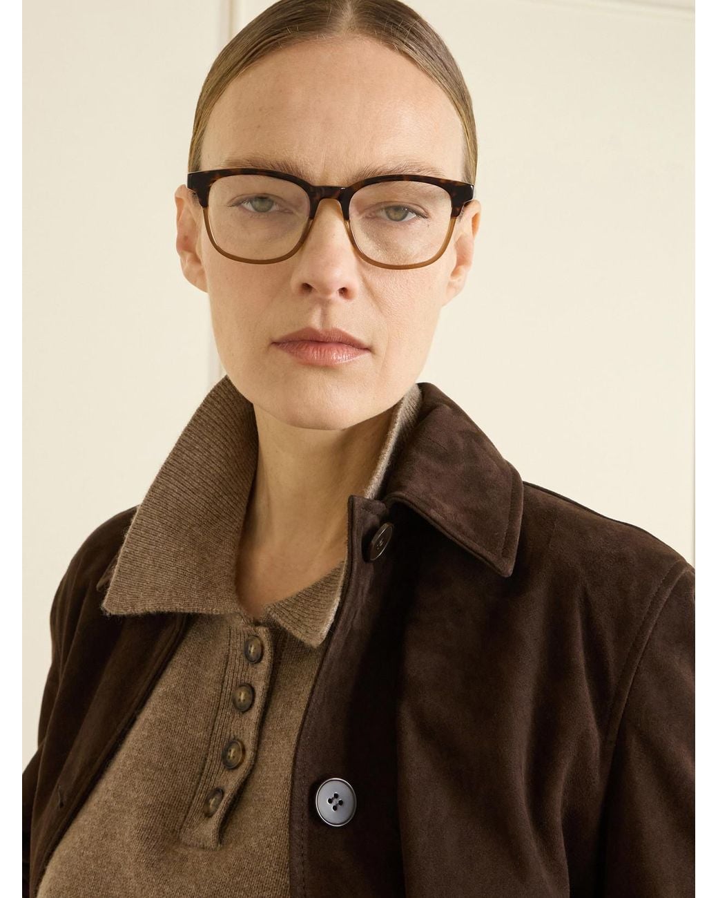 Barton Perreira Natural Emerson Square-Frame Acetate Optical Glasses