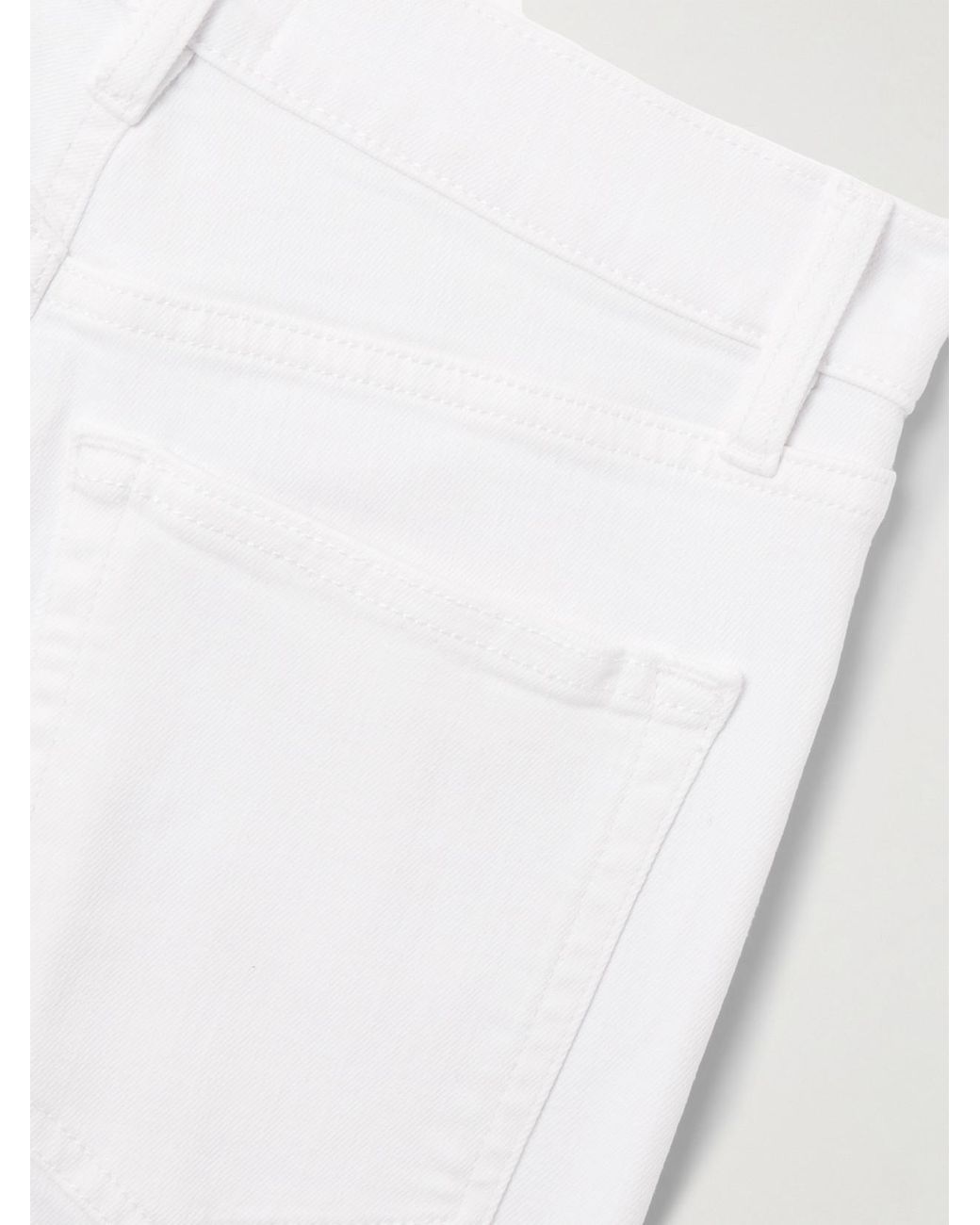 FRAME White Le Slim Palazzo High-Rise Wide-Leg Jeans