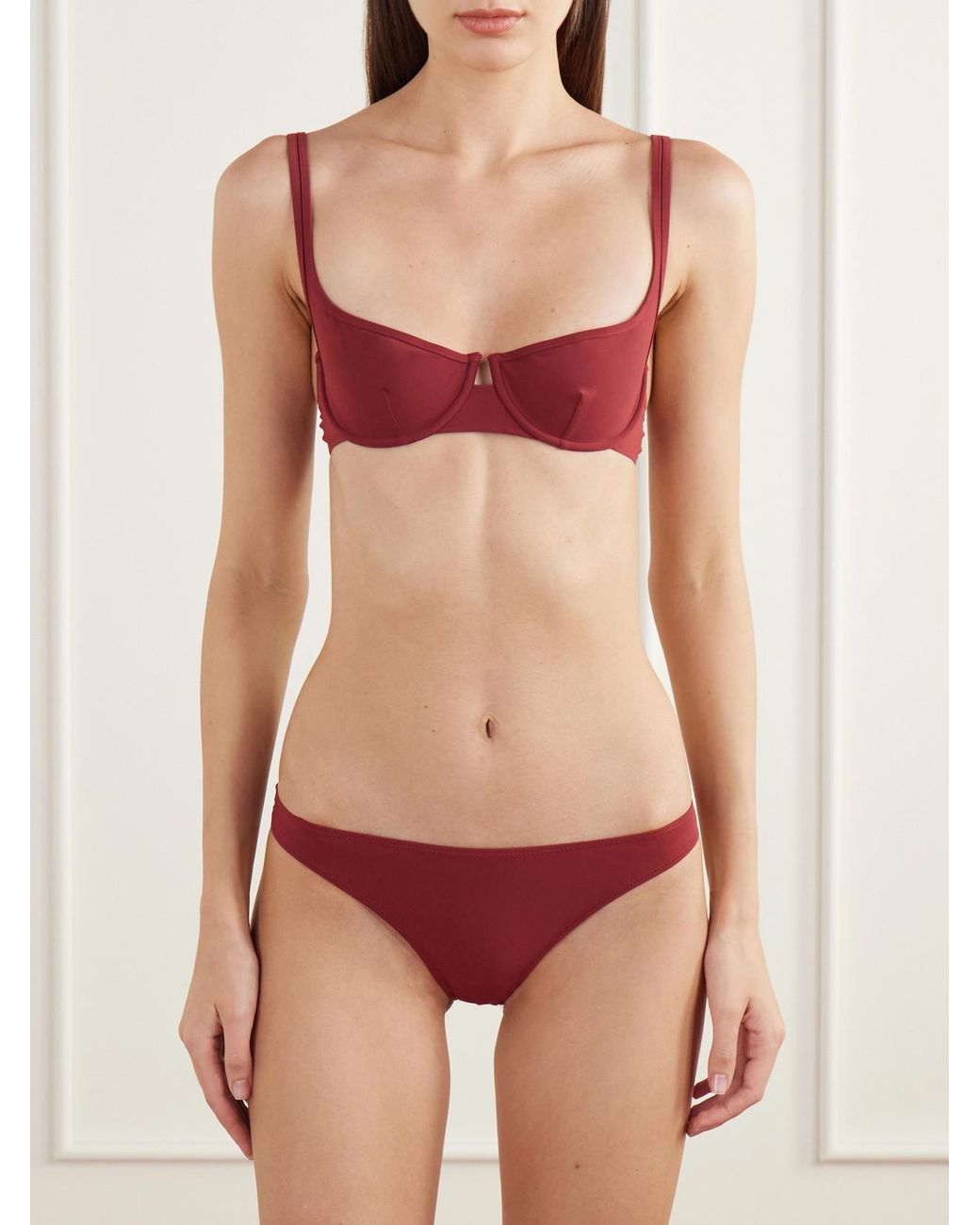 Lido Red Cinquantasei Balconette Bikini