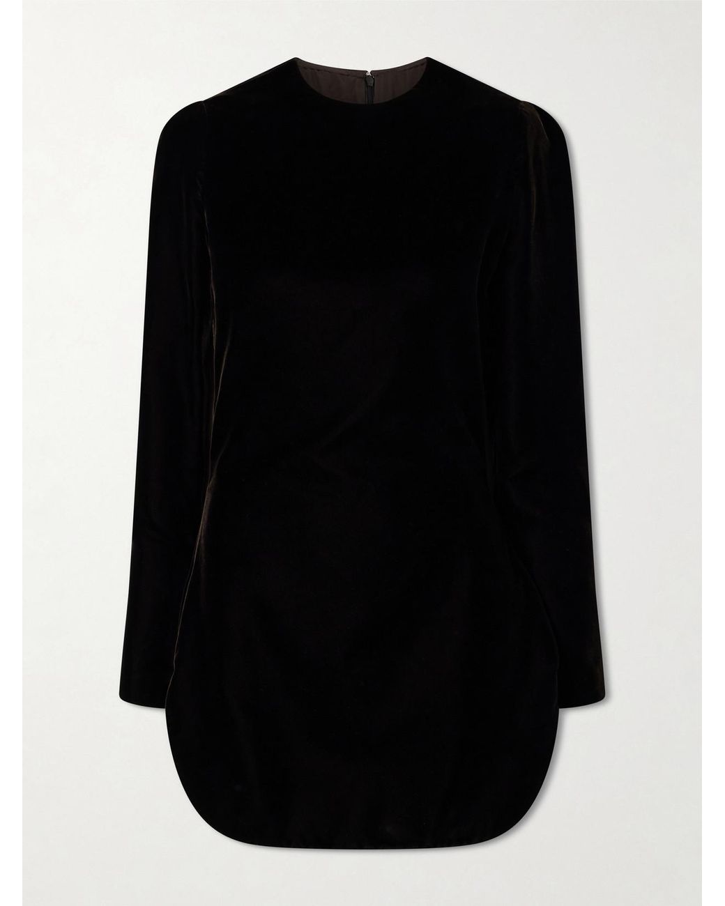 Alaïa Black Velvet Mini Dress