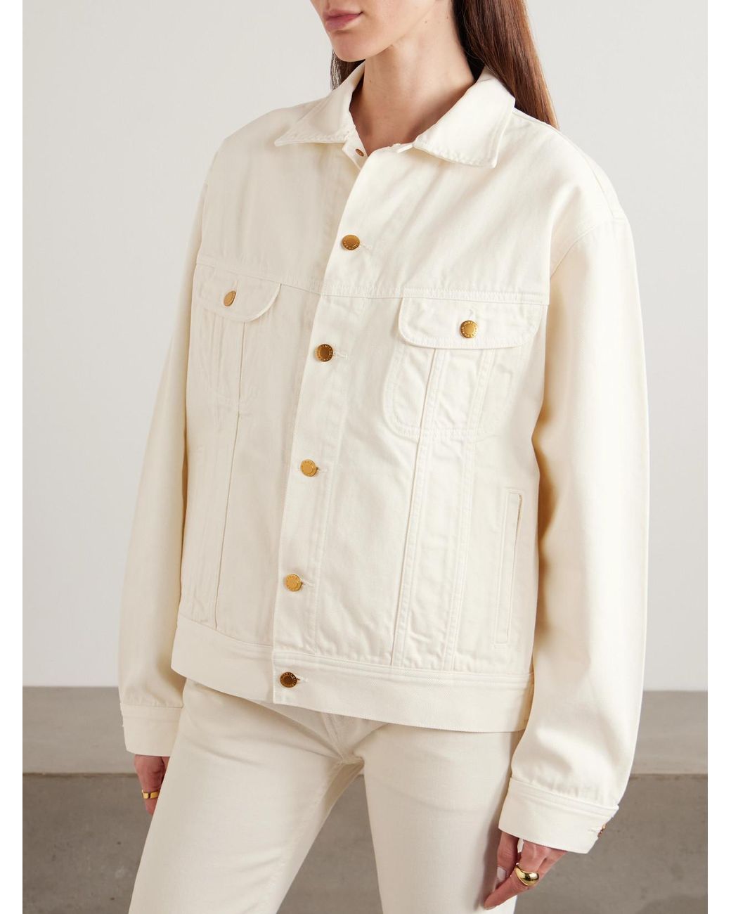 Jamie Haller Natural The Loverboy Denim Jacket