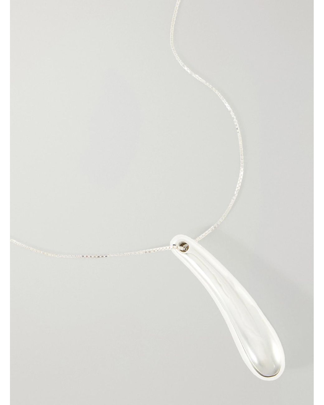 Camille Surault White Laylay Sterling Necklace
