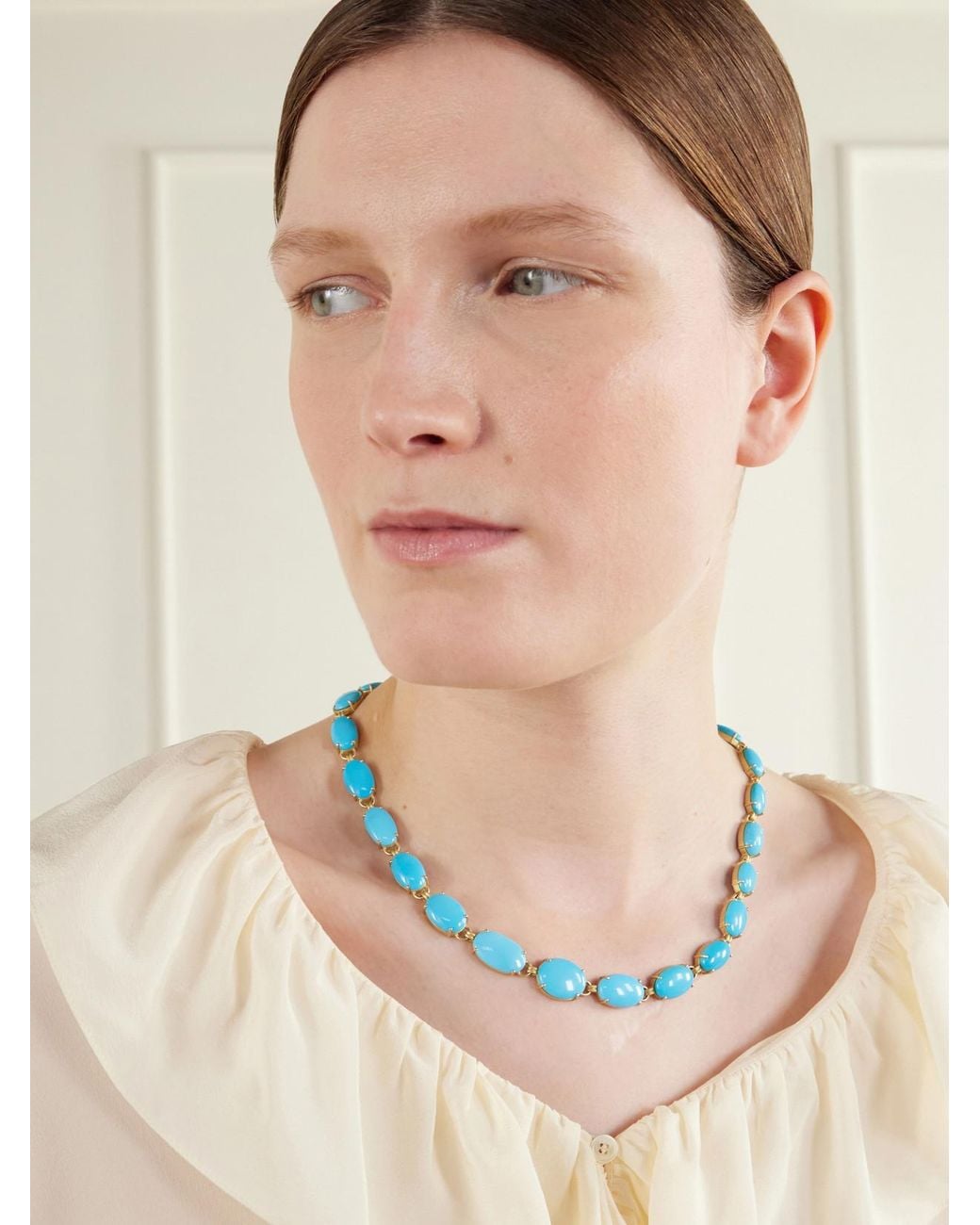 Irene Neuwirth Blue Heroic 18-Karat Necklace