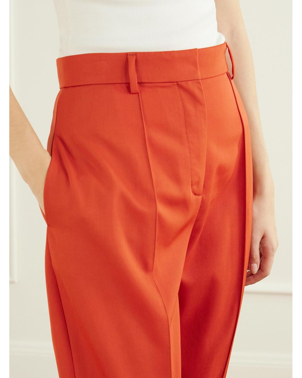 Stella McCartney Tapered Wool Pants