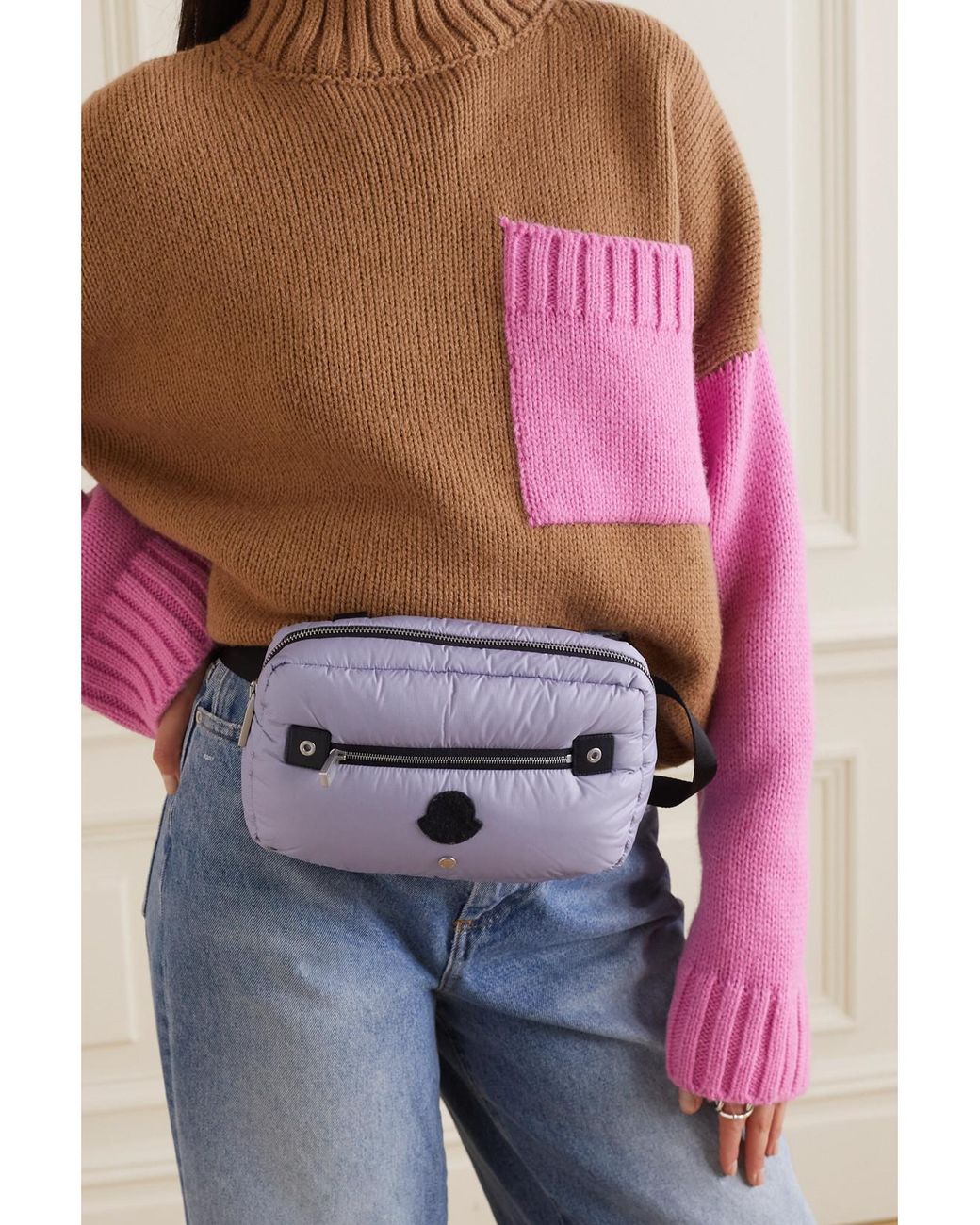 Moncler Genius Purple 1017 Alyx 9Sm Padded Ripstop Down Belt Bag