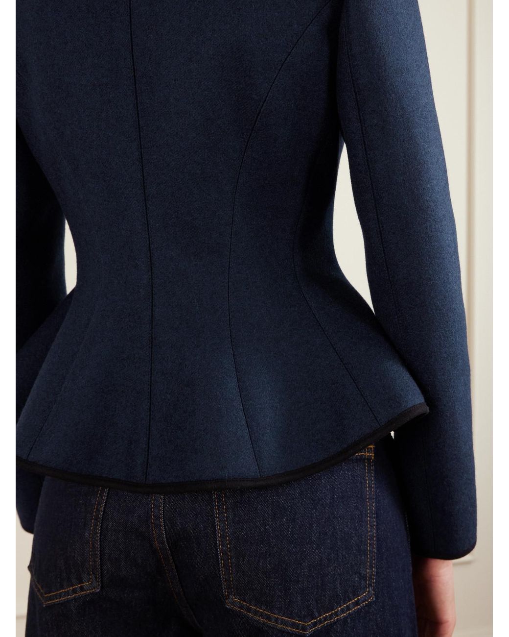 Loro Piana Blue Cashmere Jacket