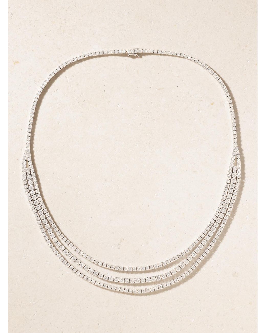 Anita Ko Natural Hepburn 18-Karat Diamond Choker