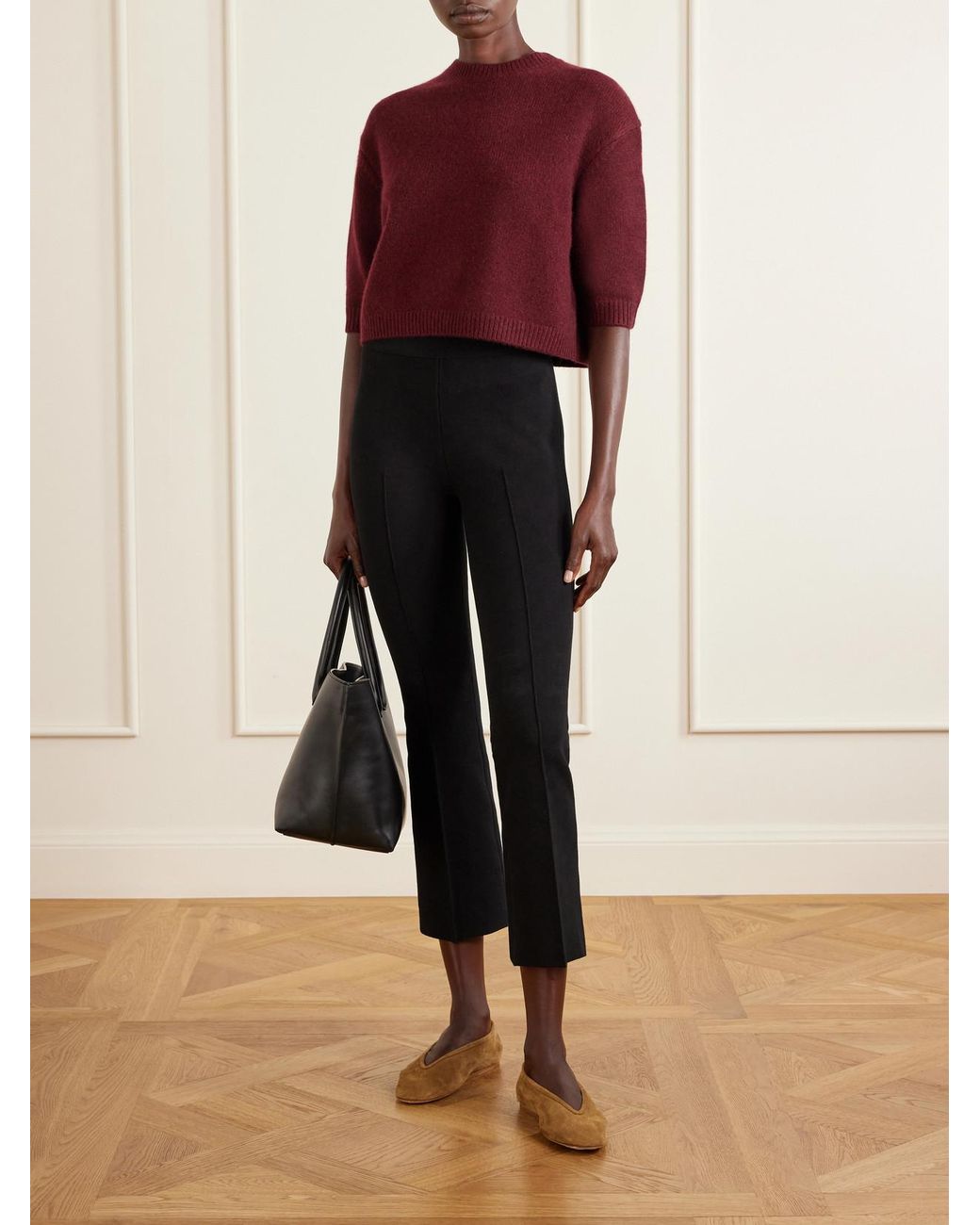 arch4 Red Jackie Cashmere Sweater