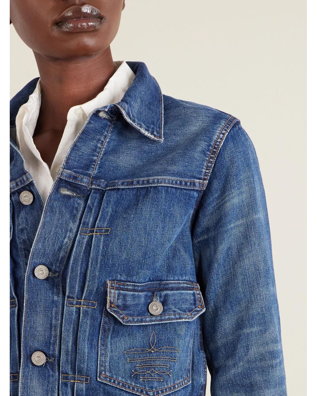 RRL Blue Denim Jacket