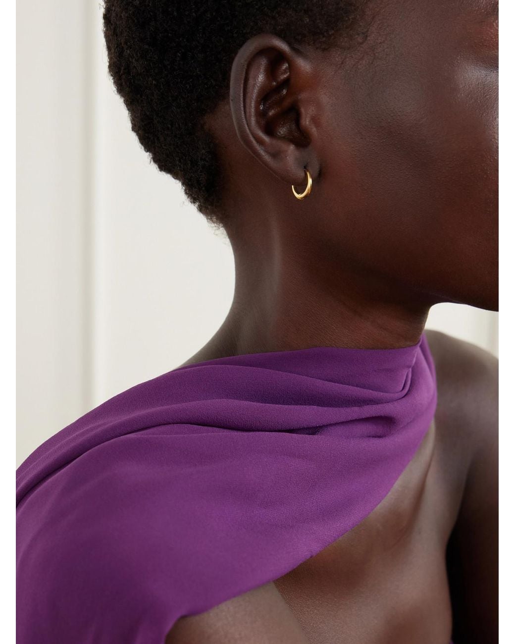 Sophie Buhai Metallic Medium Nouveau-Tone Sterling Hoop Earrings