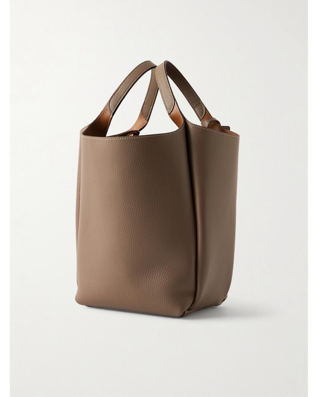 Tod's Gray Secchiello Small Leather Bag