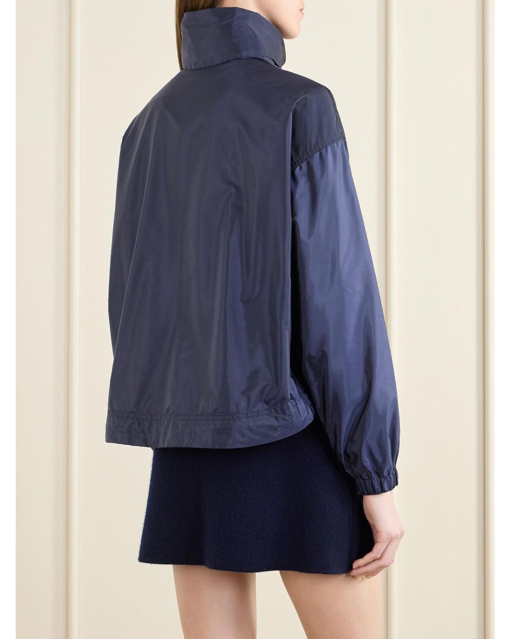 Moncler Blue Marmacy Shell Jacket