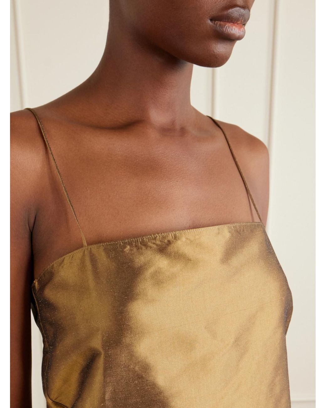SARA CRISTINA Natural Ola Silk Top