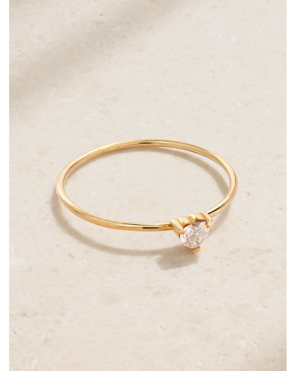 Jennifer Meyer Natural 18-Karat Diamond Ring