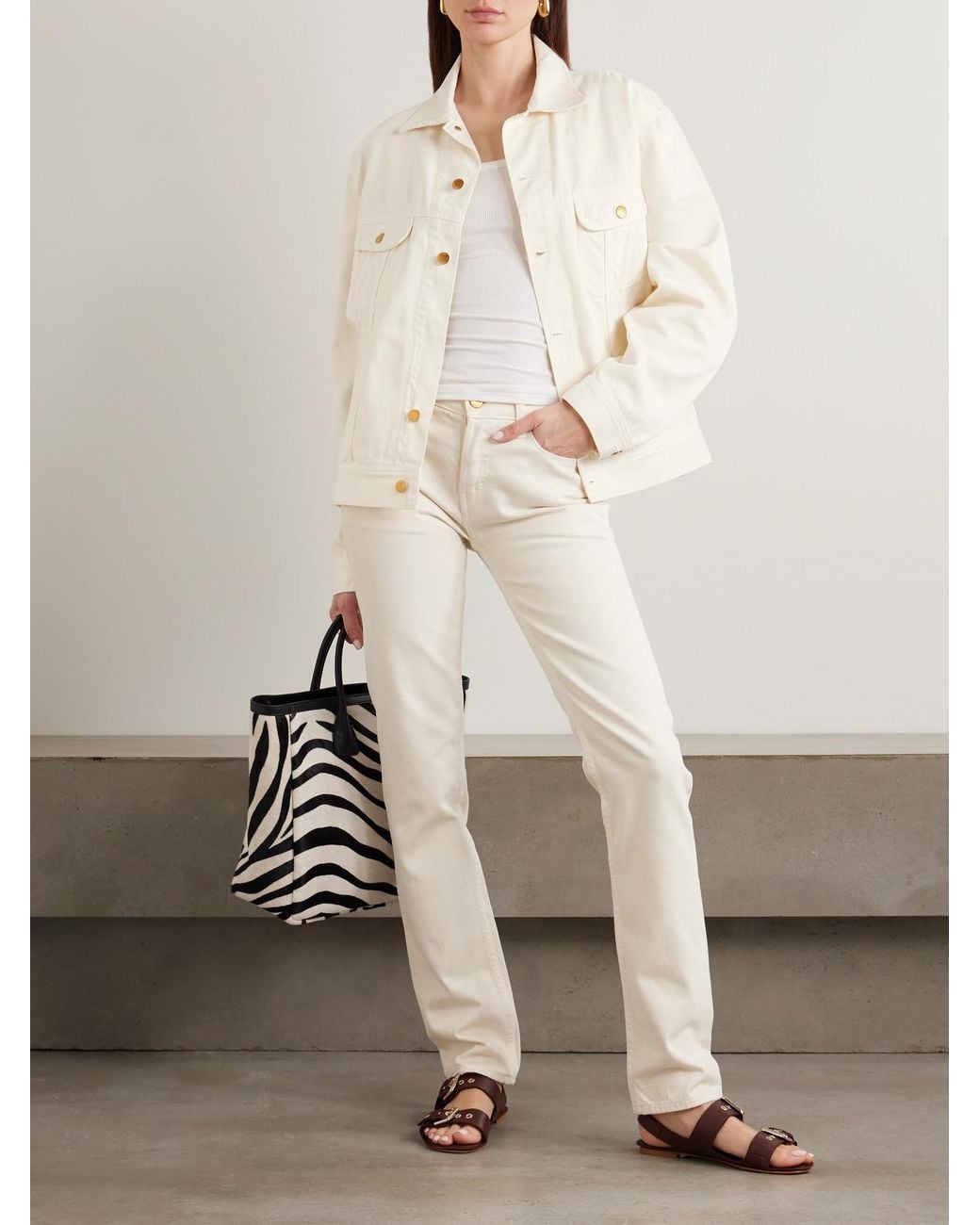 Jamie Haller Natural The Loverboy Denim Jacket