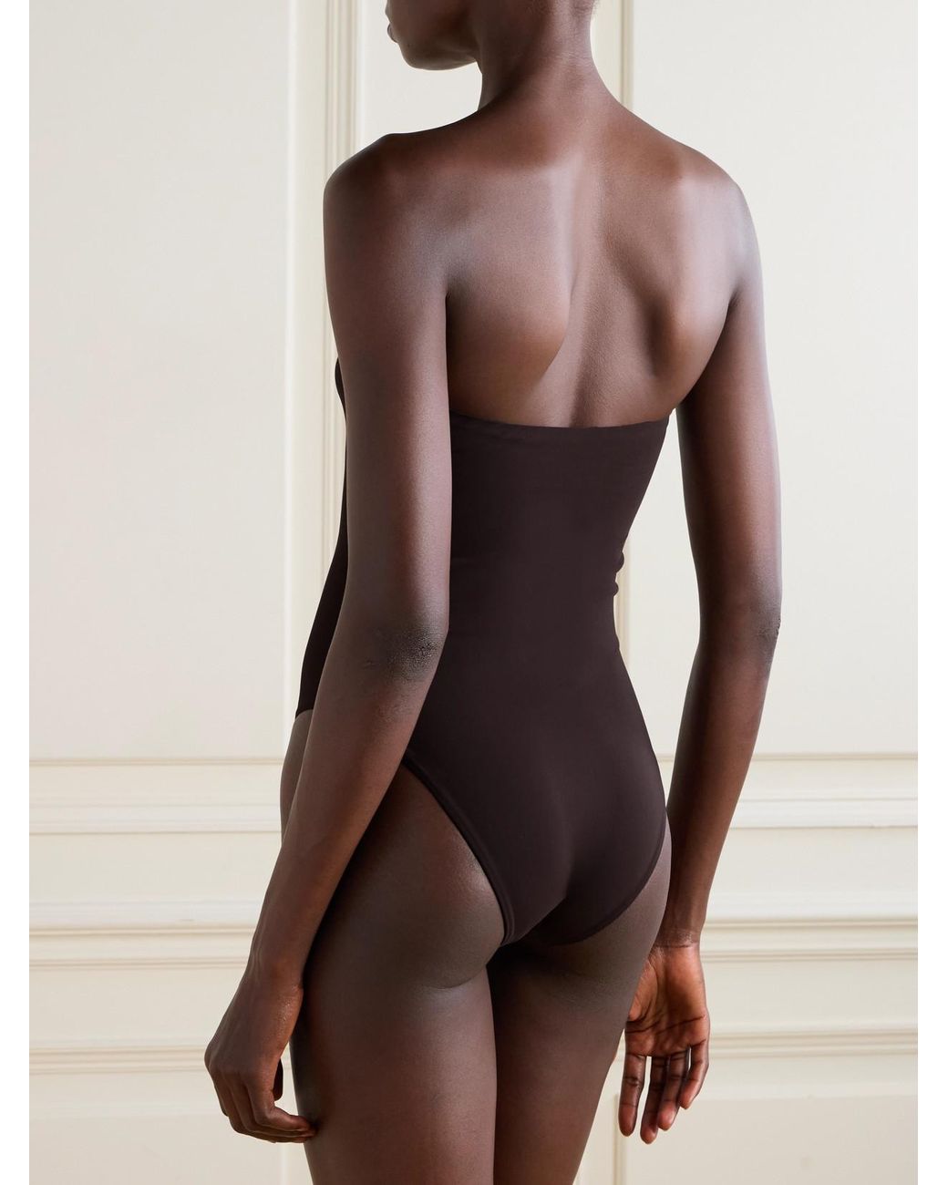 Lido Black Sedici Bandeau Swimsuit