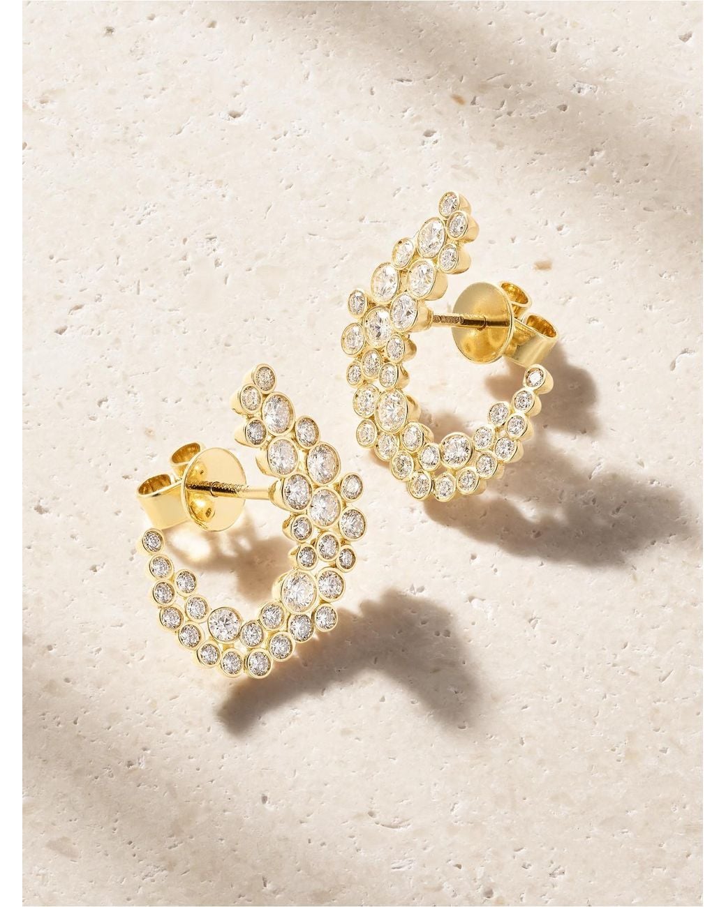 ANANYA Natural 18-Karat Diamond Earrings