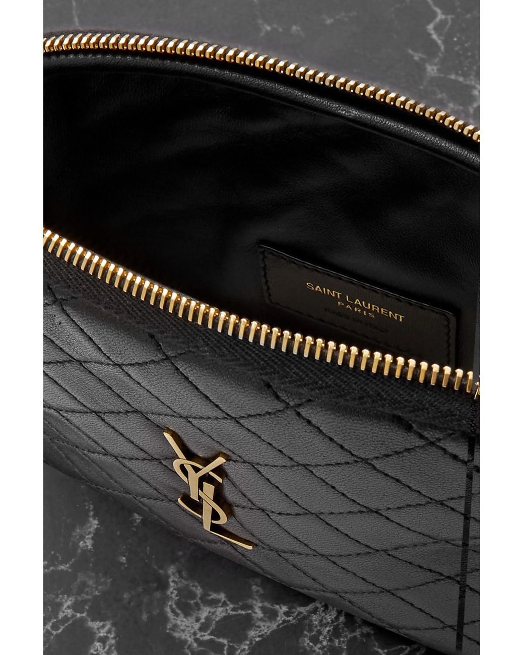 Saint Laurent Black ‘Gaby’ Shoulder Bag