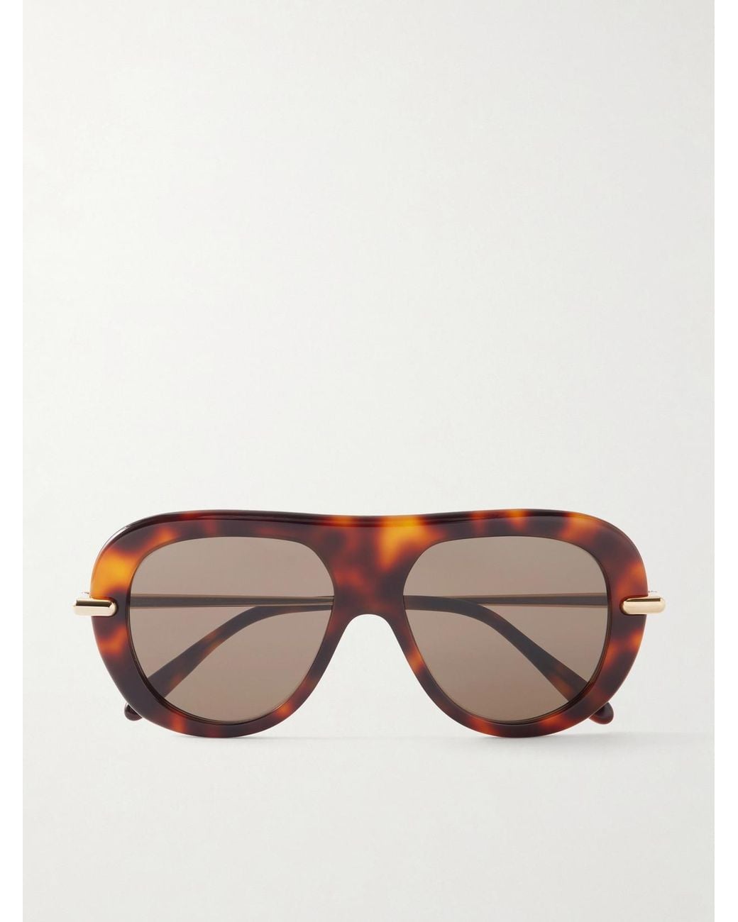 Loewe Multicolor Slim Aviator-Style Acetate Sunglasses