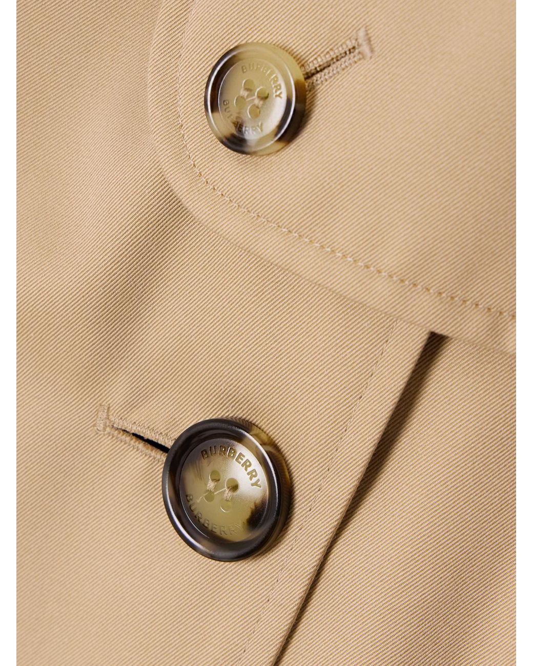 Burberry Natural The Long Kensington Heritage Trench Coat