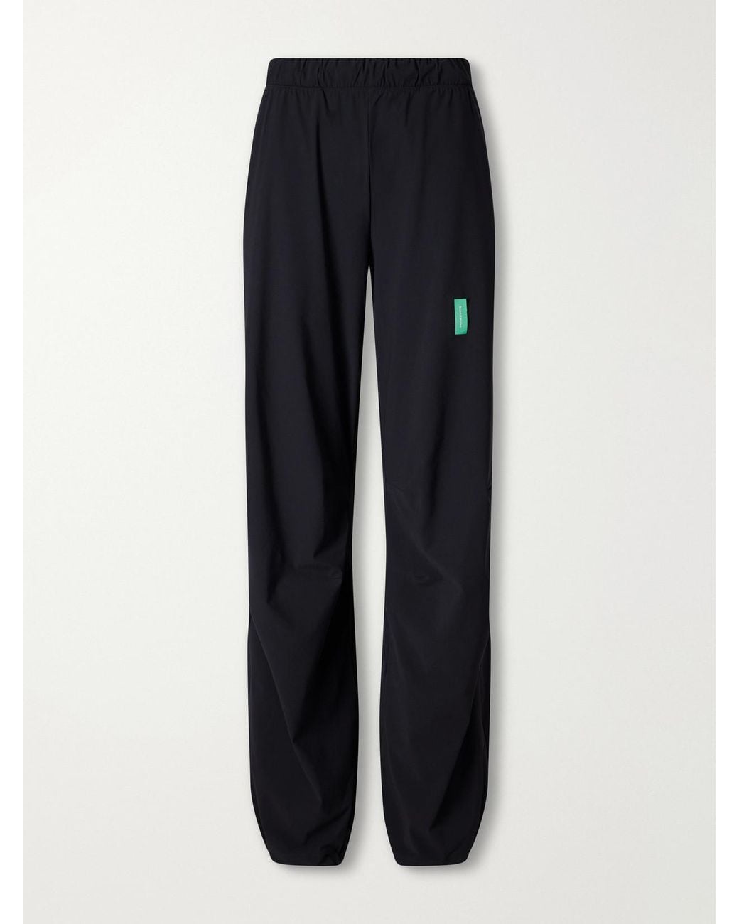 District Vision Blue Logo-Appliquéd Stretch-Shell Tapered Sweatpants