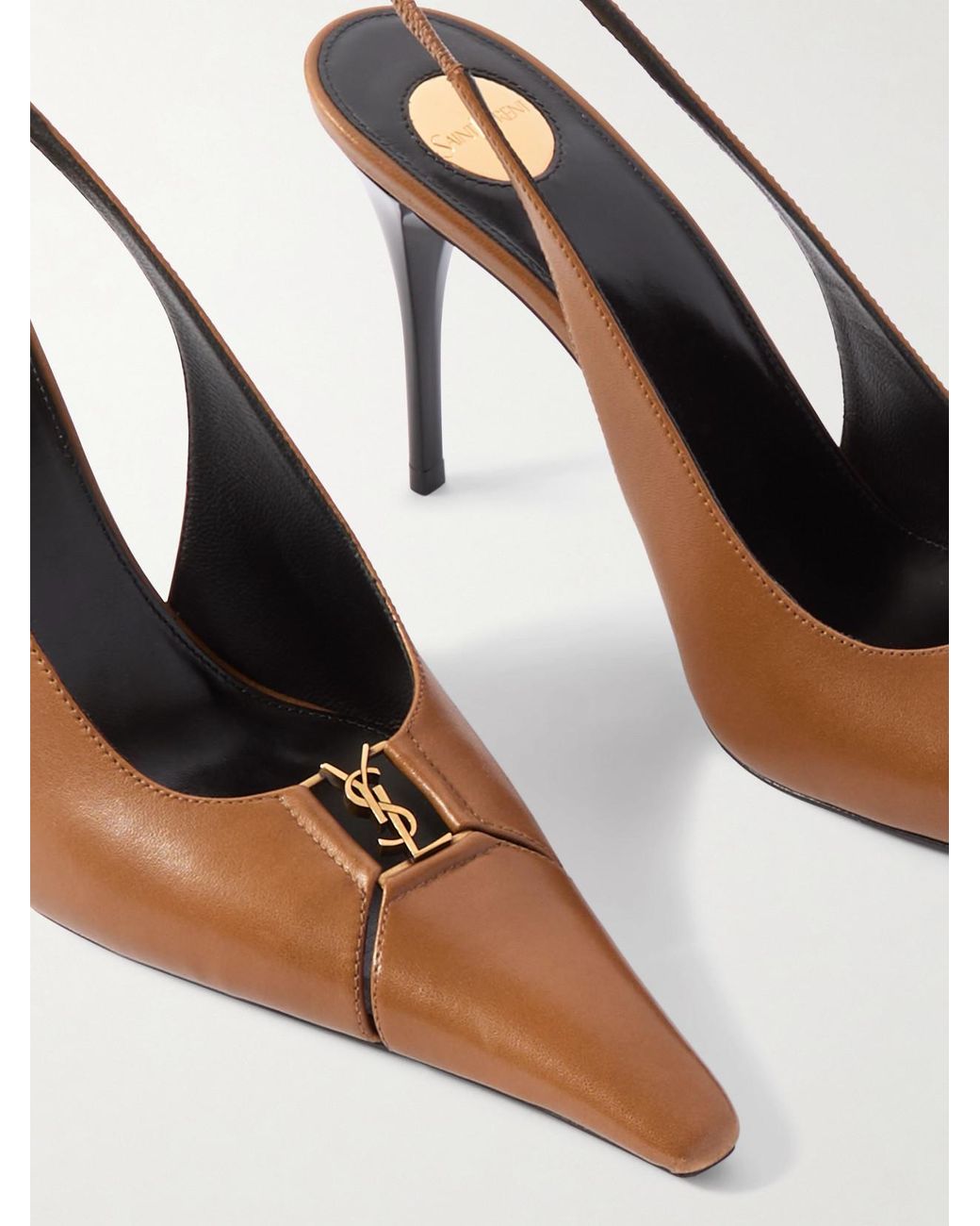 Saint Laurent White Low Shoes