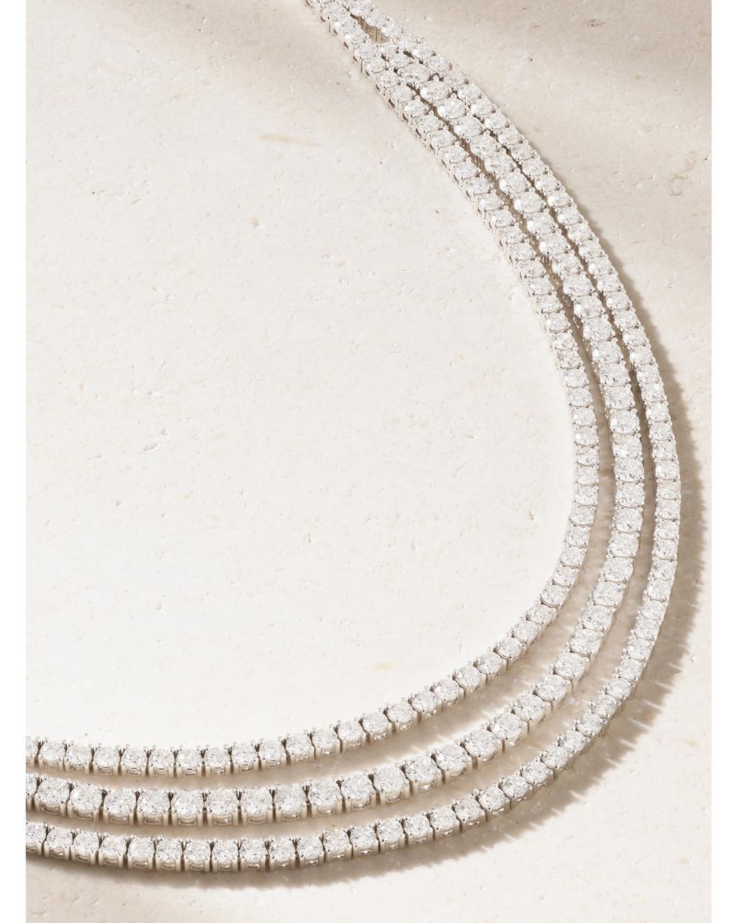 Anita Ko Natural Hepburn 18-Karat Diamond Choker