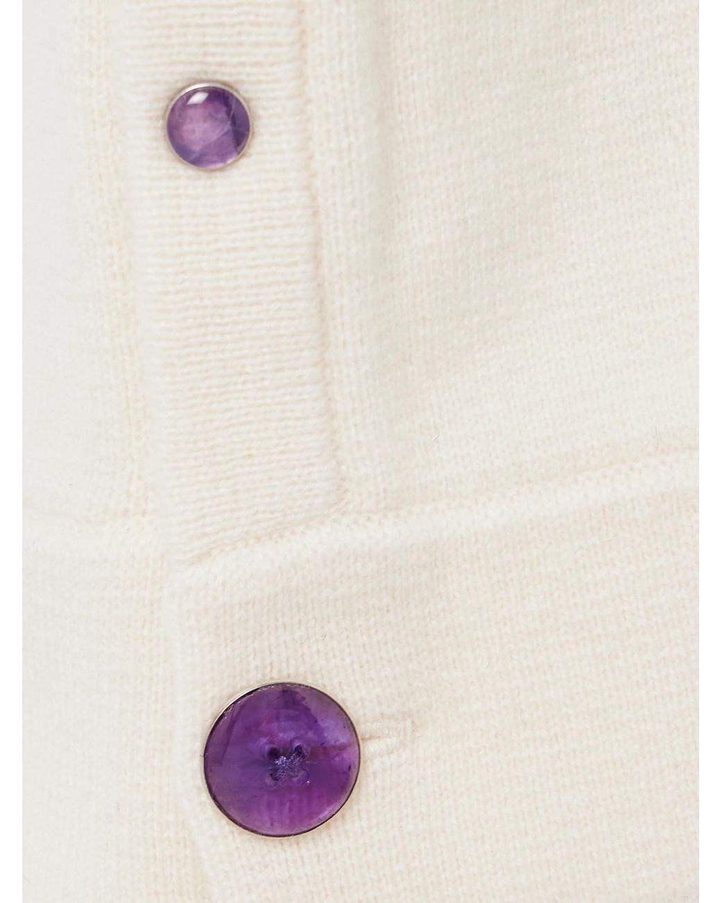 God's True Cashmere Natural Cashmere Track Pants