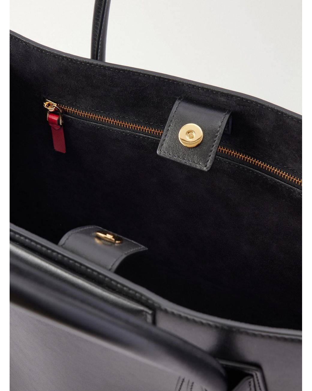 Givenchy Black Antigona Catchall Medium Leather Shoulder Bag
