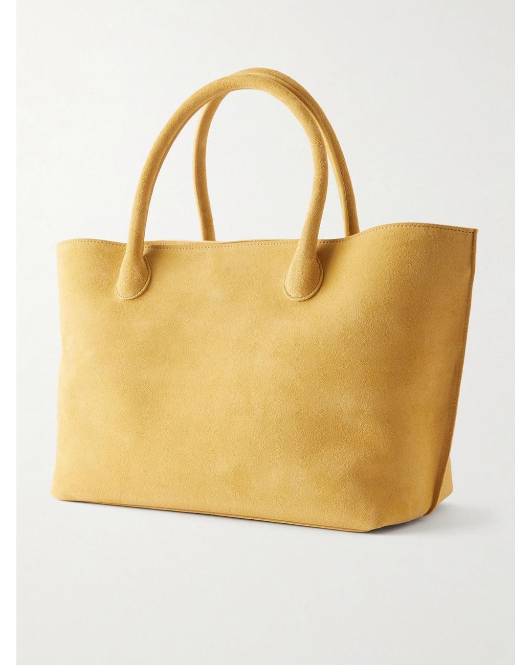 LIE STUDIO Natural The Grace Suede Tote