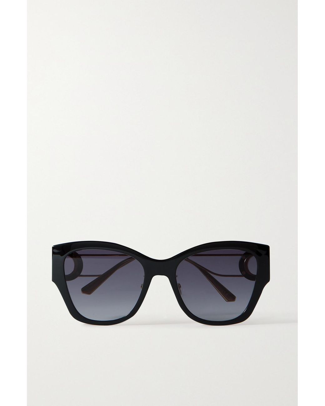 Oversized Square-frame Acetate And Gold-tone Sunglasses In Tortoiseshell