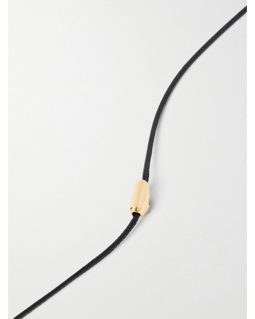 YSSO Natural Hercules Kordelkette Mit Vergoldetem Detail