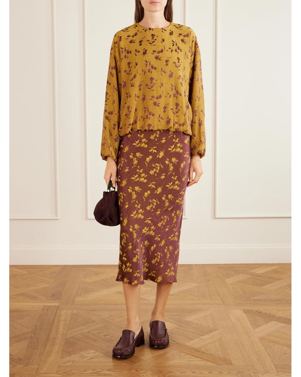 Dries Van Noten Brown Leather Loafers