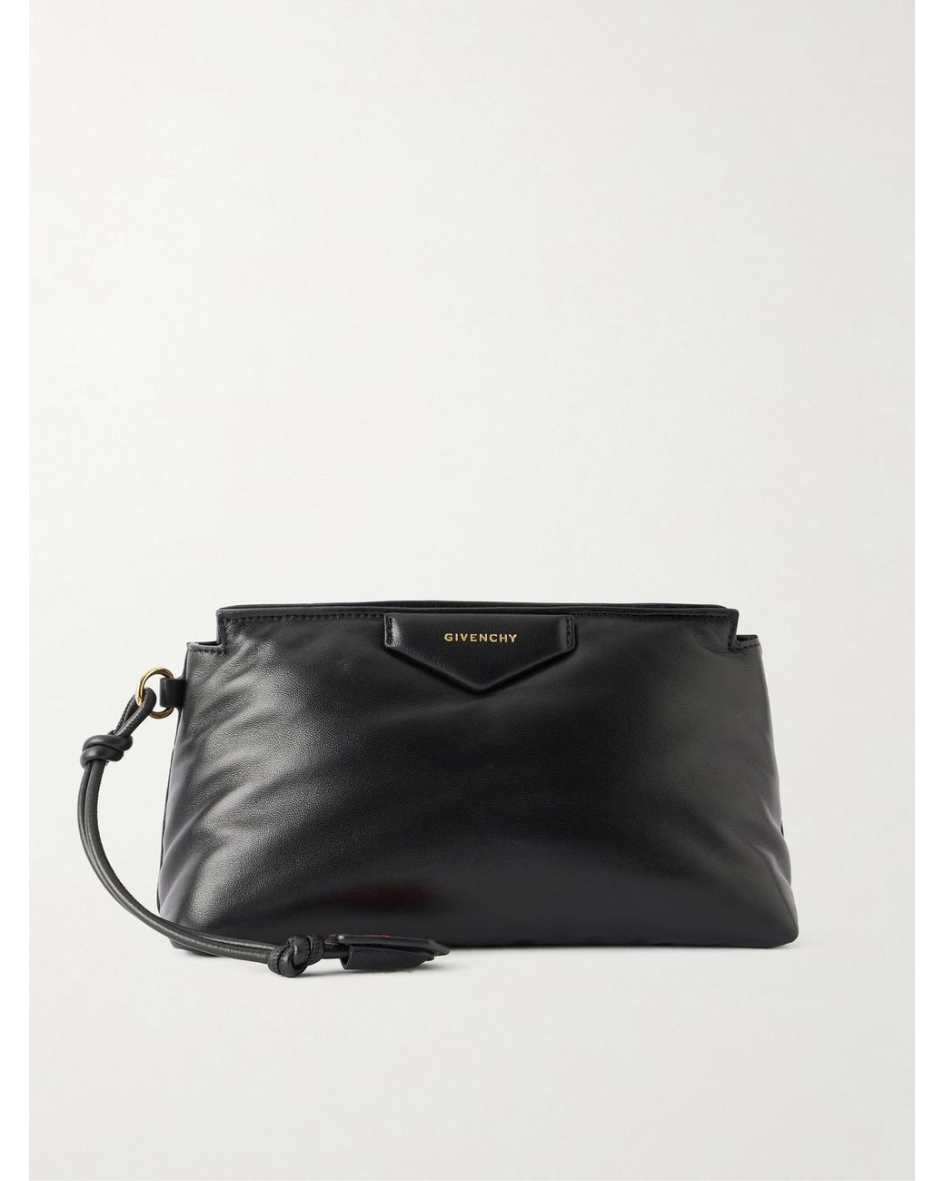 Givenchy Black Antigona Leather Clutch