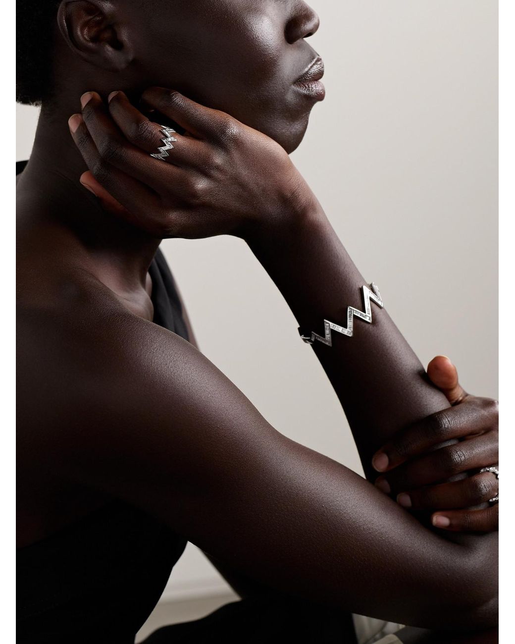 KOLOURS JEWELRY Natural Creo 14-Karat Diamond Ring