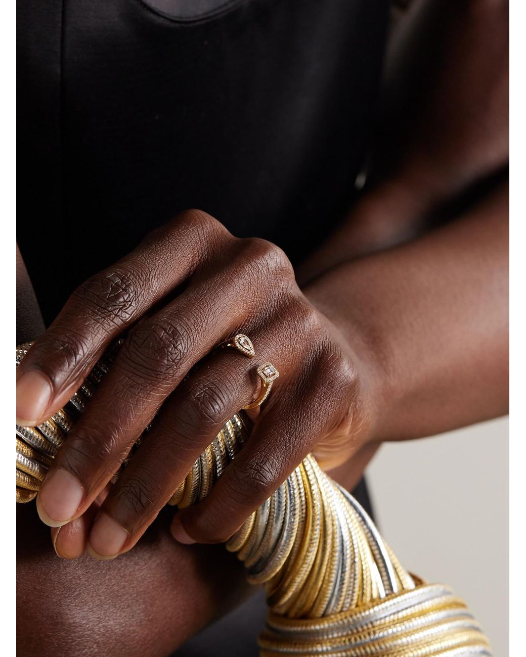 Messika Natural My Twin Toi & Moi 18-Karat Diamond Ring