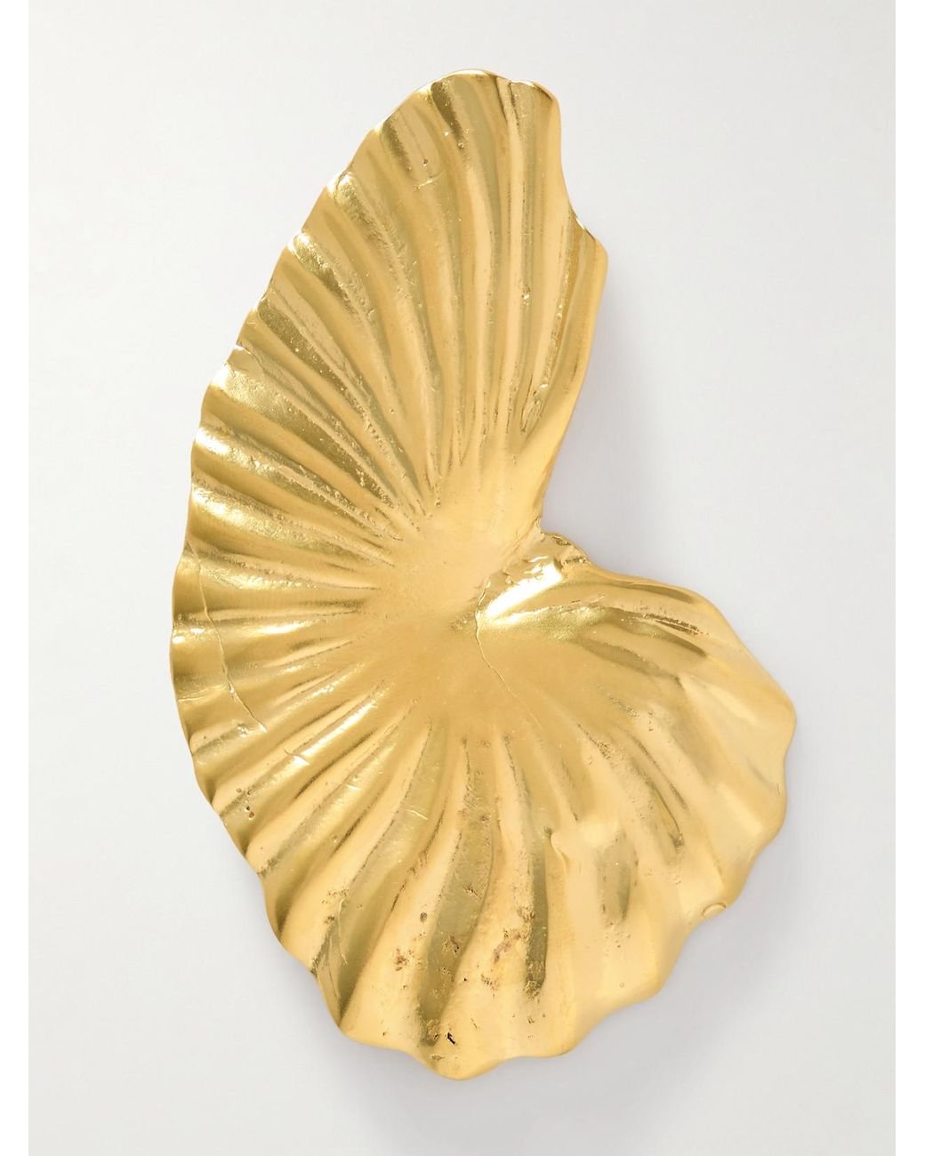 YSSO Metallic Birth Of Venus Vergoldete Brosche