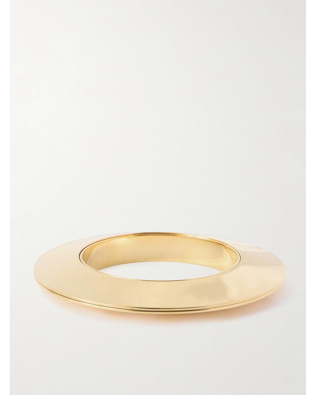 Alaïa Natural Blade-Tone Bangle