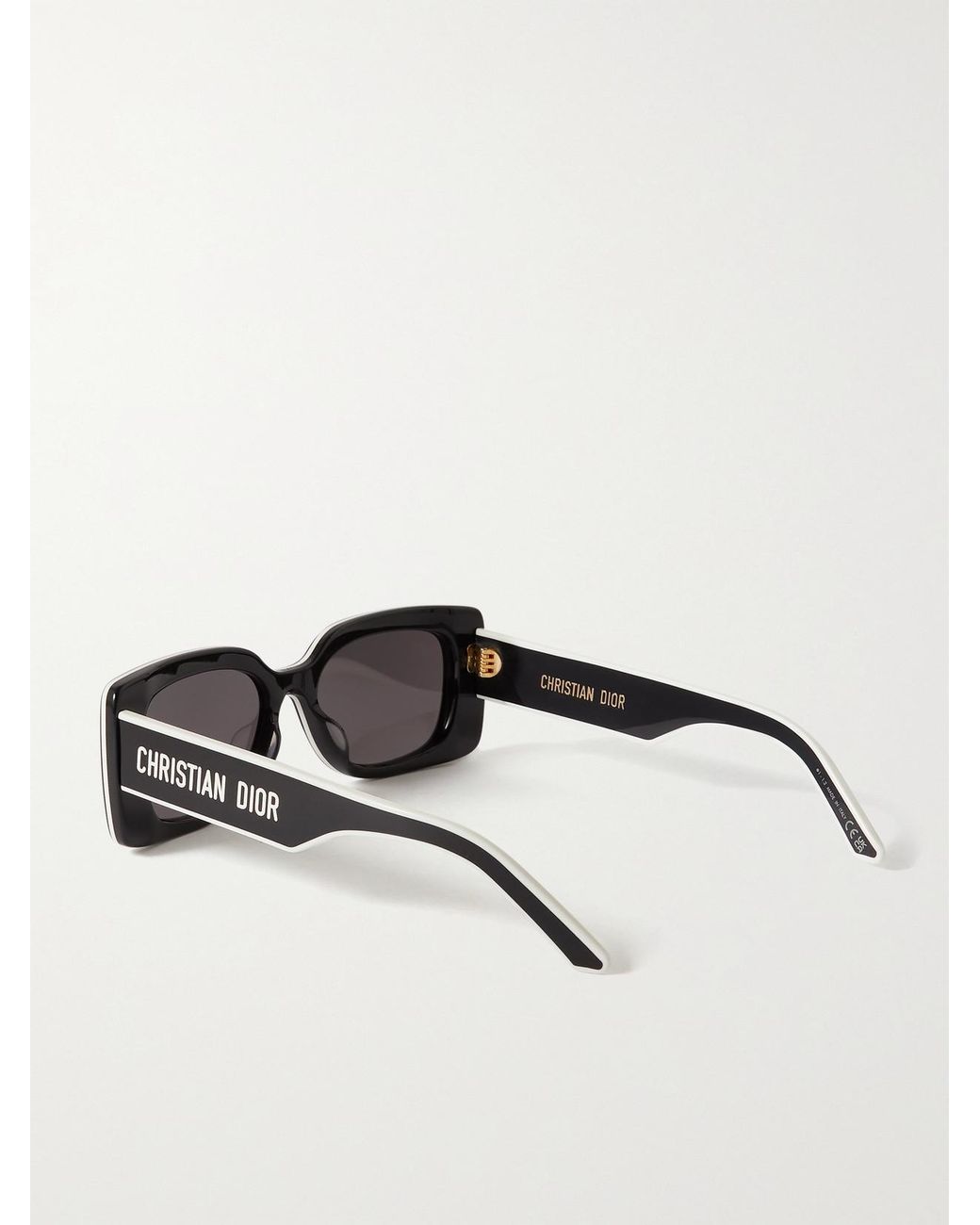 Dior Black Diorpacific S1U Square-Frame Acetate Sunglasses