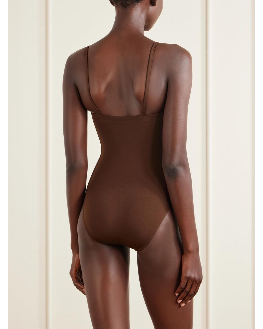 Eres Brown Les Essentiels Aquarelle Swimsuit