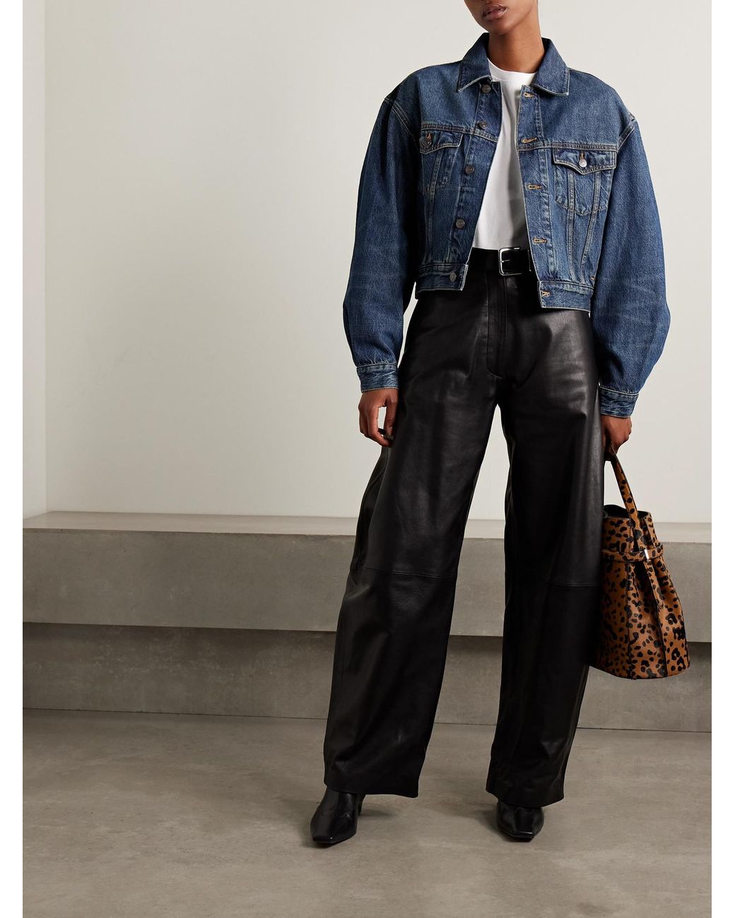 Veste En Jean The Curve FRAME en coloris Blue