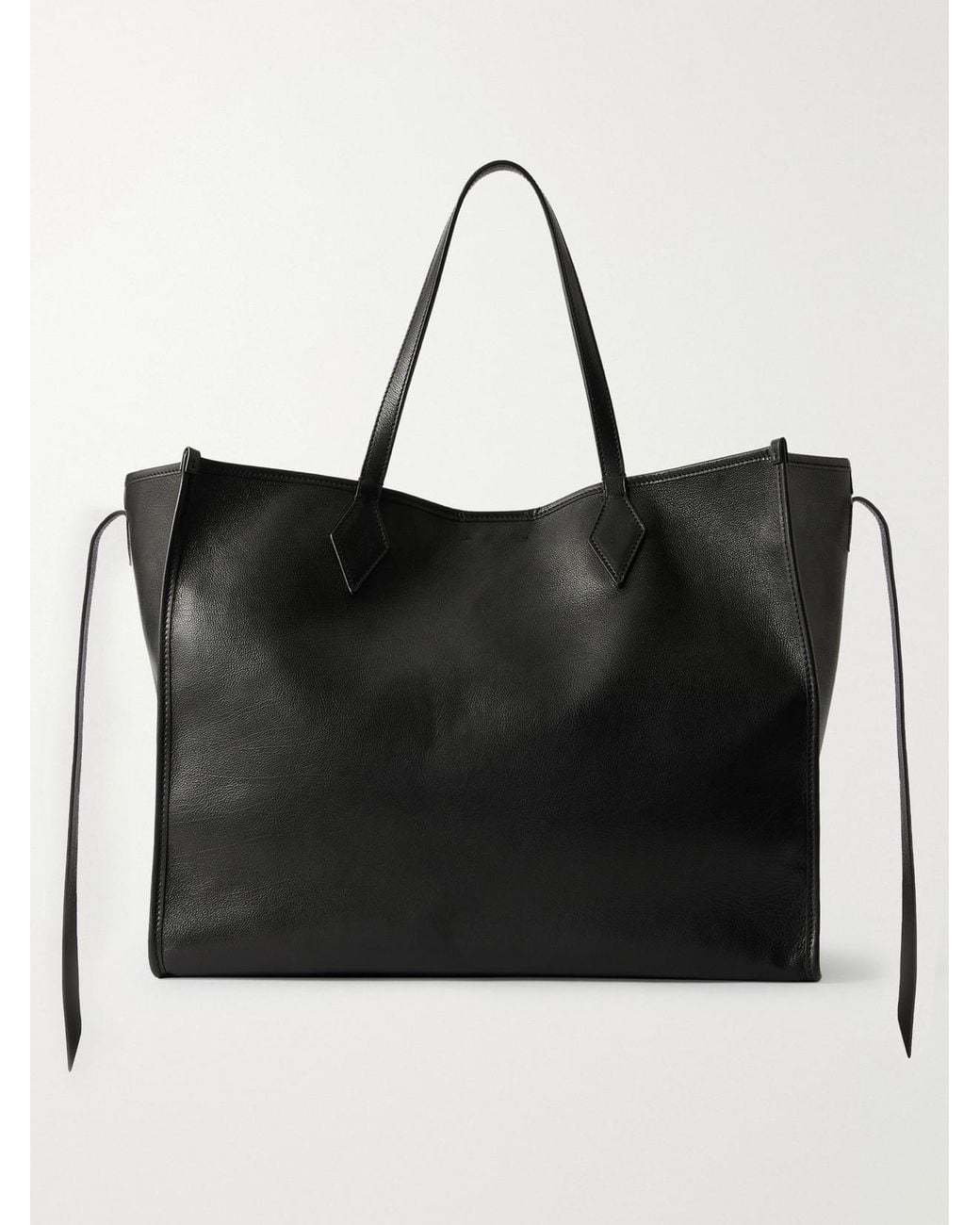 Metier Black Chameleon 41 Textured-Leather Tote