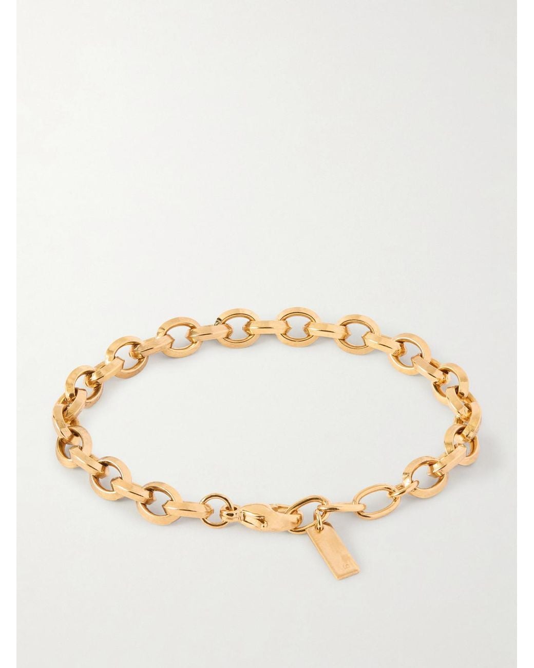 Saint Laurent Natural Tone Bracelet