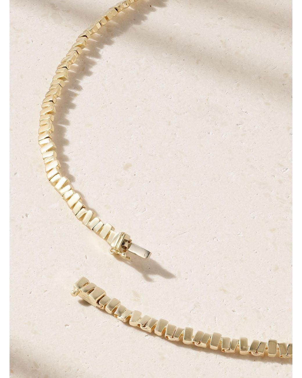 Suzanne Kalan Natural 18-Karat Diamond Tennis Necklace