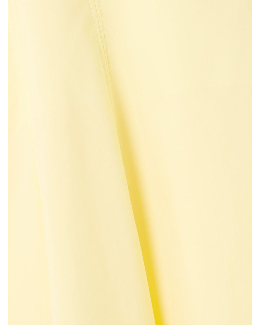 Jonathan Simkhai Yellow Maddy Cutout Cotton-Blend Midi Dress