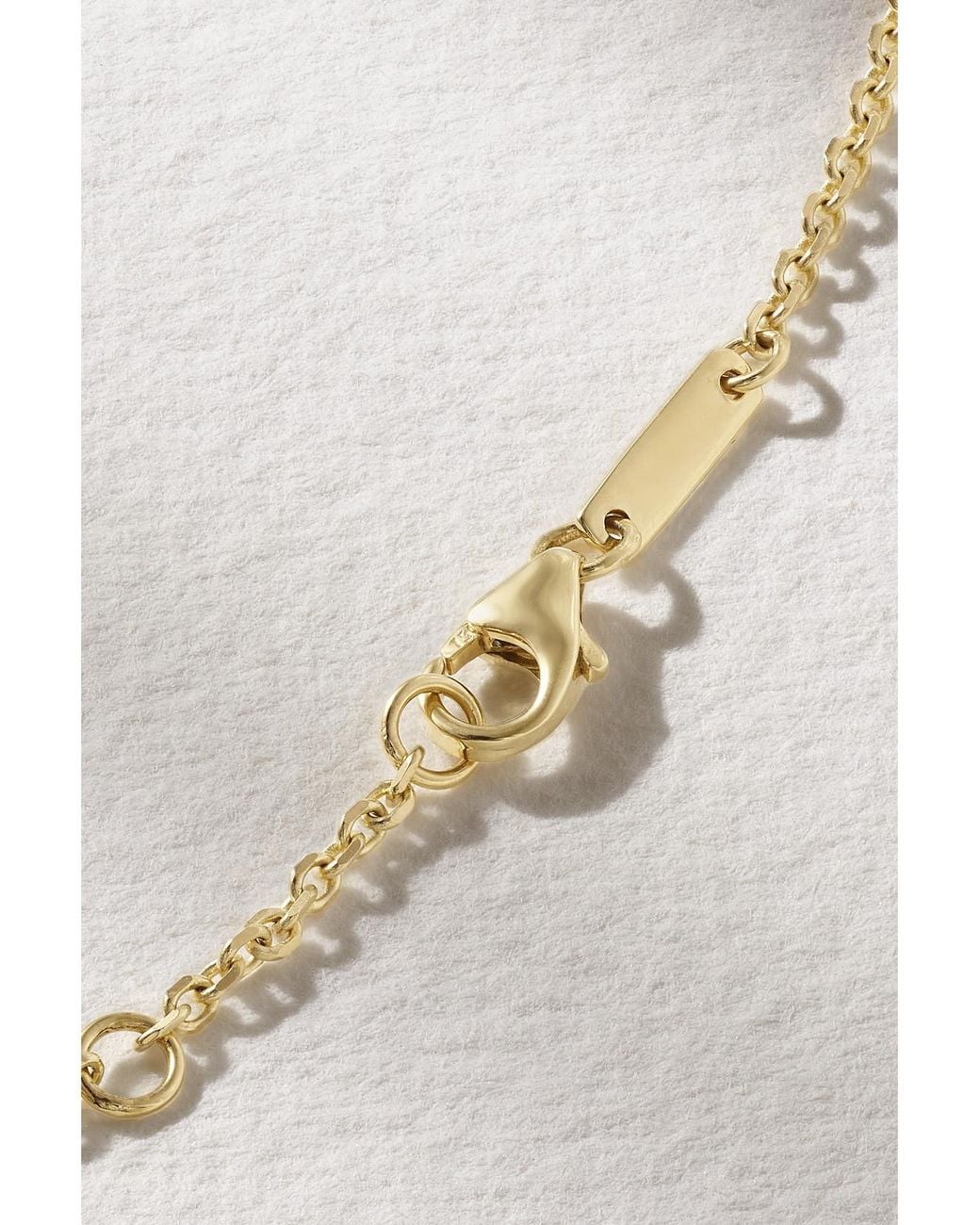 Anita Ko Natural Palm Leaf 18-Karat Diamond Bracelet